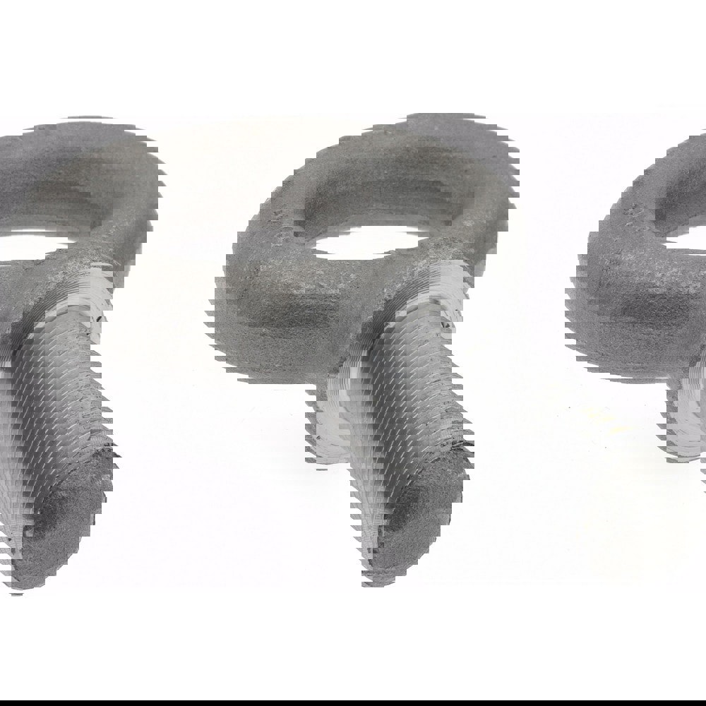 Fixed Lifting Eye Bolt: With Shoulder, 4,000 lb Capacity, 5/8-18 Thread, Grade 1030 Steel